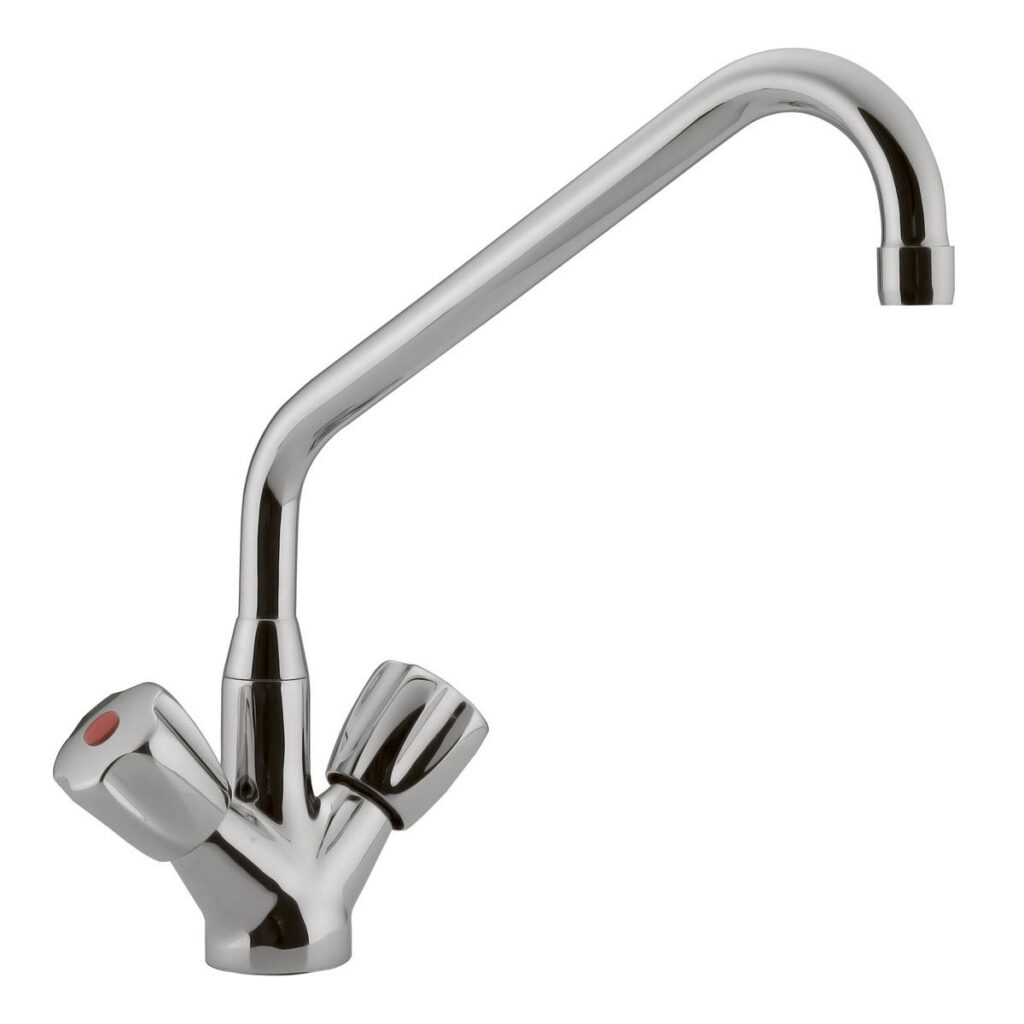 Einloch-Mischbatterie 1/2"