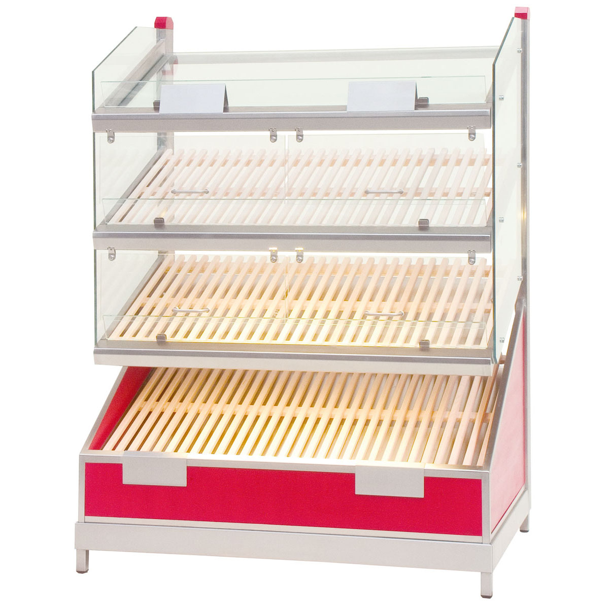 Backshopregal - Brötchenmodul Offene Ware