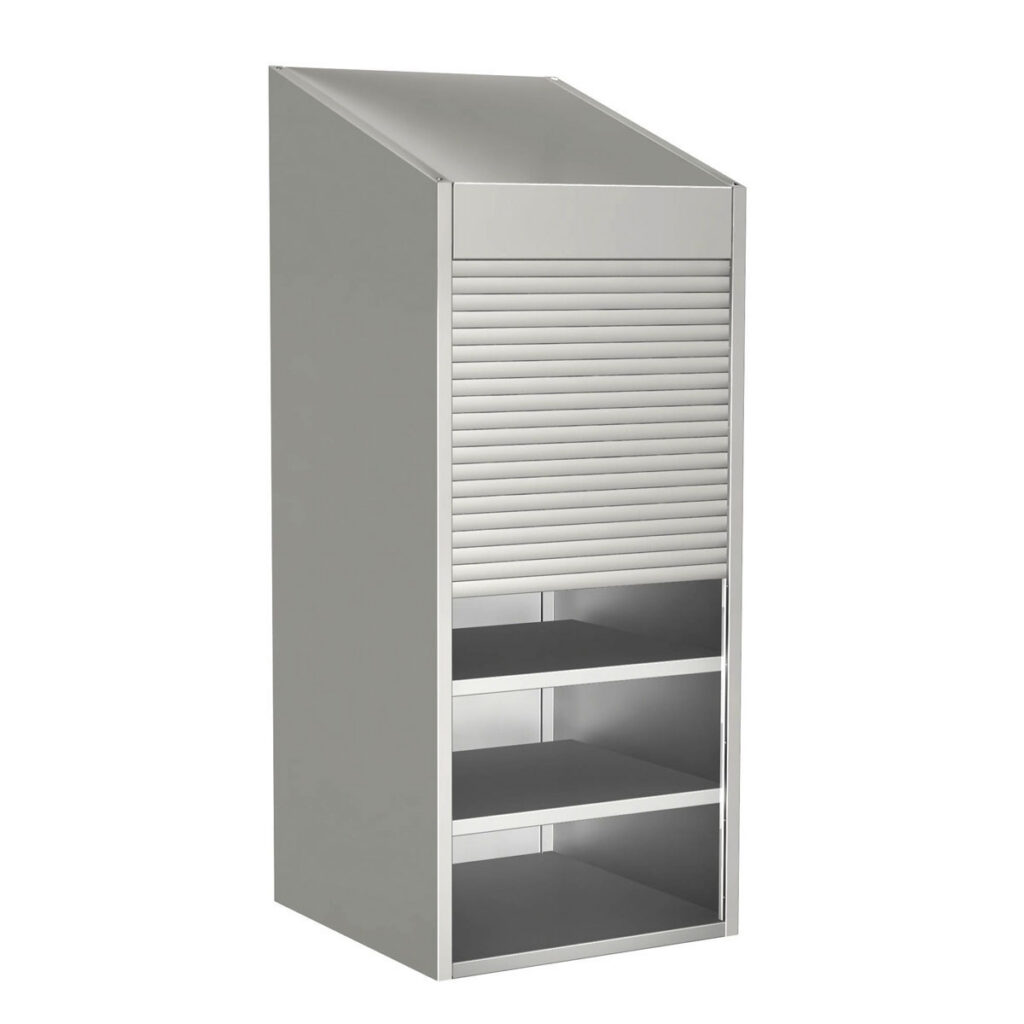 Computerschrank mit Rollladen