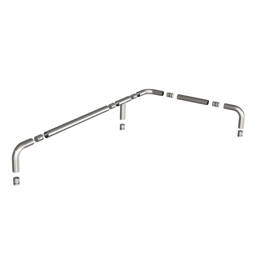 Bumper rail - Floor mounting