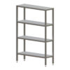 Hygienic design shelf, single-shell