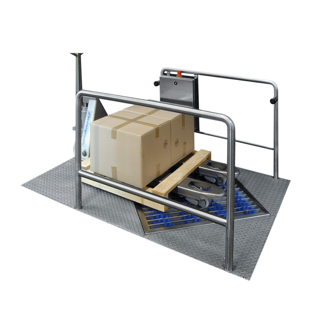LÖSCHEN Reinigungsmaschine für Hubwagenräder