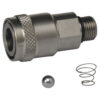 NiTO Clean Schnellkupplung 1/8" mit Kugel und Feder