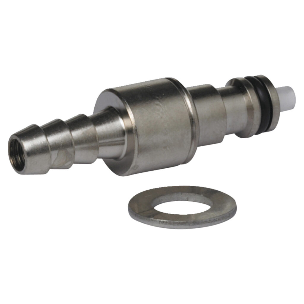 NiTO Clean Nippel 1/8", Bohrung für Düse