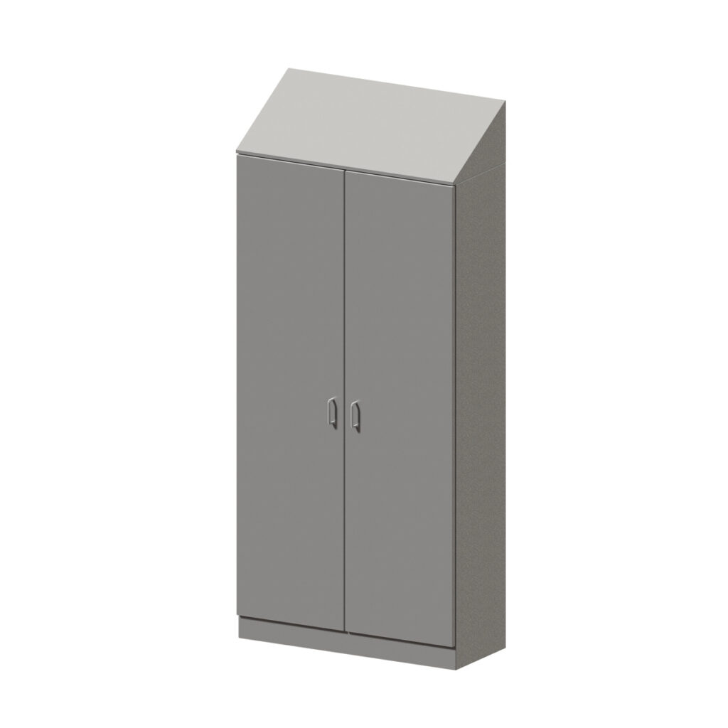 Reinraum-Schrank zweiflügelig