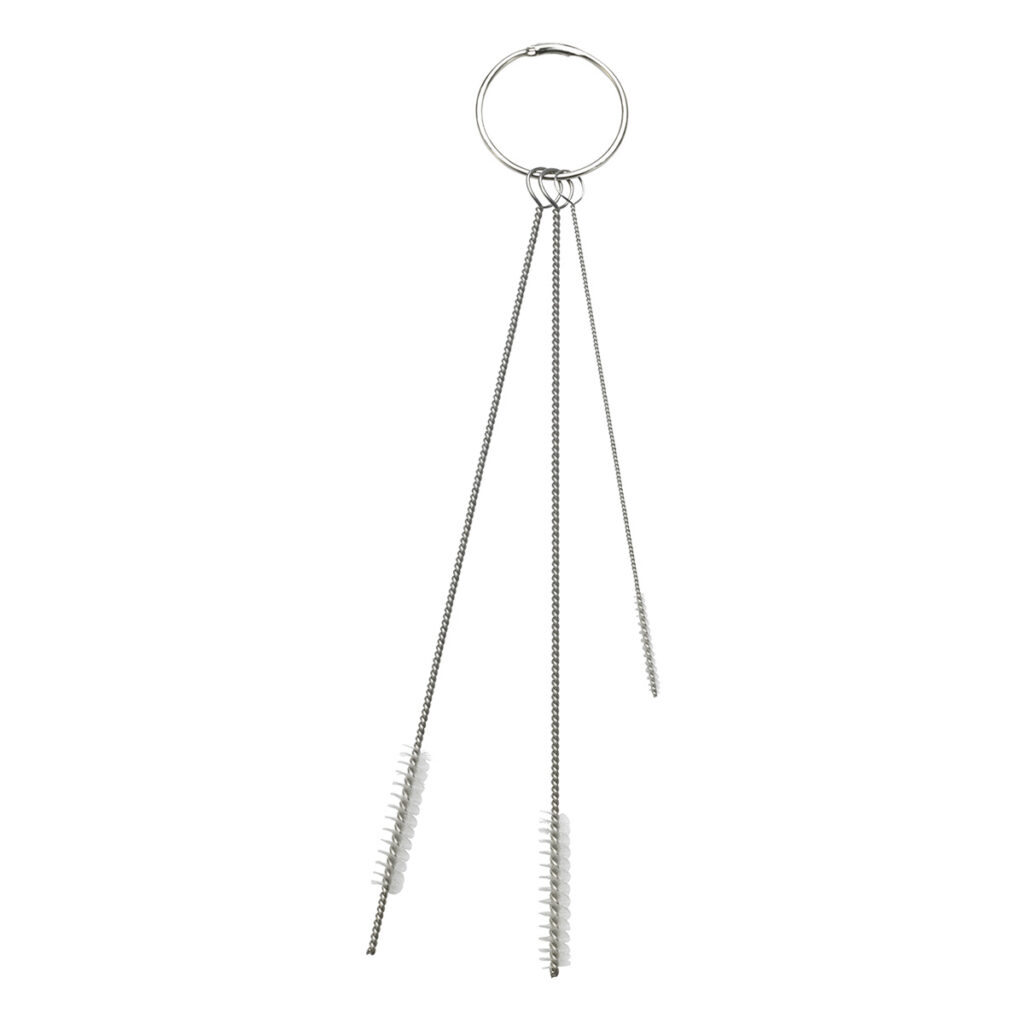 Vikan Reinigungset mit 3 weichen Bürsten für Düsen & Ventile